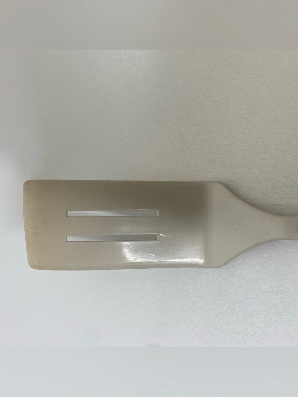 Vintage King Kraft Beige Nylon Slotted Spatula 12